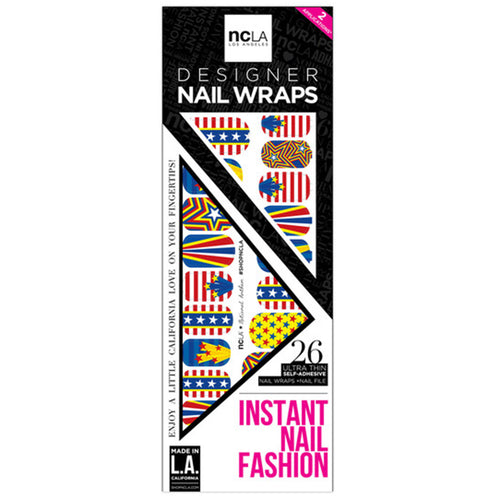 NCLA - National Anthem - Nail Wraps