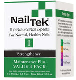 Nailtek MAINTENANCE PLUS 1 Pro Pack - 4/0.5 oz