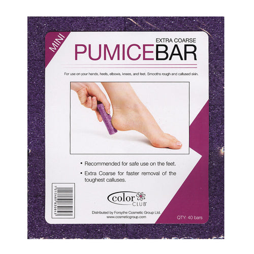 Color Club - Pumice Bar - Extra Coarse 40 Mini Bars