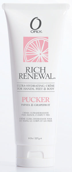 Orly Rich Renewal Cremes - Pucker 8 oz.