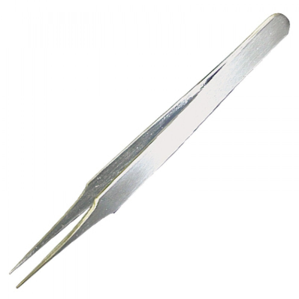 Stainless Steel Needle Nose Angled Tweezers - Accessories & Tools