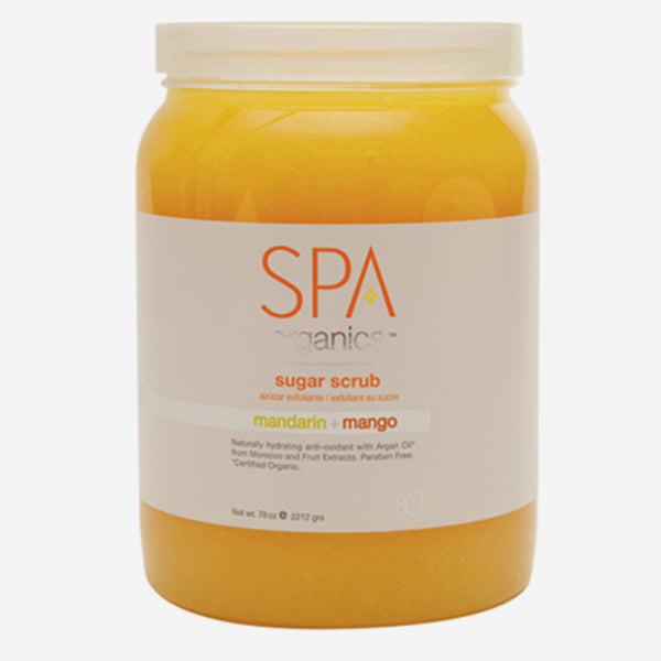 BCL SPA - Mandarin + Mango Sugar Scrub - 64oz