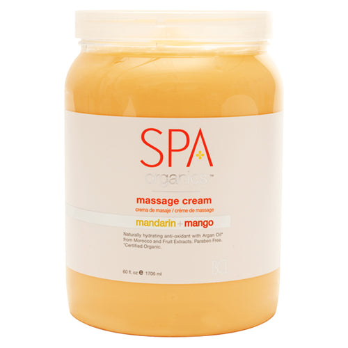 BCL SPA - Mandarin + Mango Massage Cream - 64oz