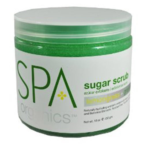 BCL SPA - Lemongrass + Green Tea Sugar Scrub - 16oz