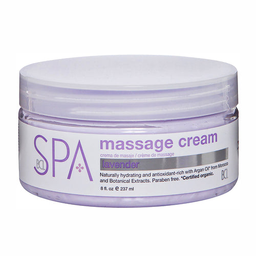 BCL SPA - Lavender + Mint Massage Cream - 8oz