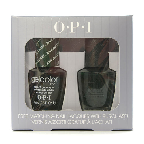 OPI Gelcolor - Here Today... Aragon Tomorrow - Select GelColor, Get Free Matching Nail Lacquer