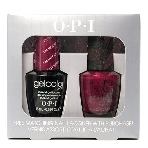 OPI Gelcolor - I’m Not Really a Waitress - Free Matching Nail Lacquer with purchase of GelColor