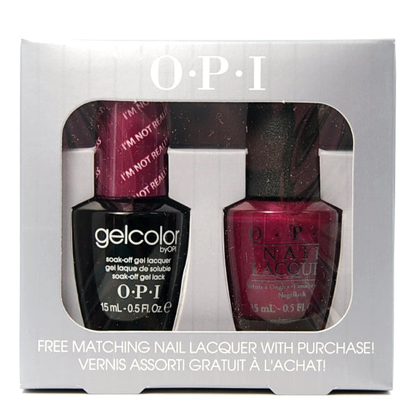 OPI Gelcolor - I’m Not Really a Waitress - Free Matching Nail Lacquer with purchase of GelColor
