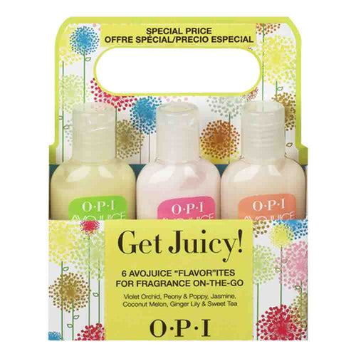 OPI Avojuice - Get Juicy! - Springspiration! - 6 Bottles