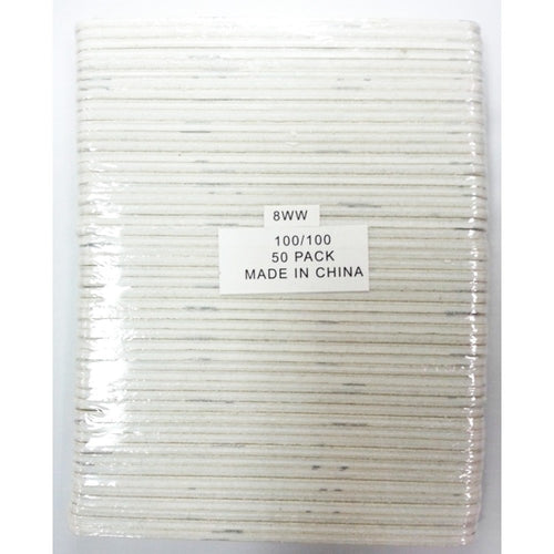 File Grit 100/100 8WW - 50/PK