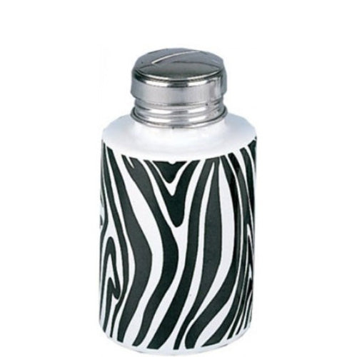 Porcelain Liquid Pump - Zebra Print - 4oz