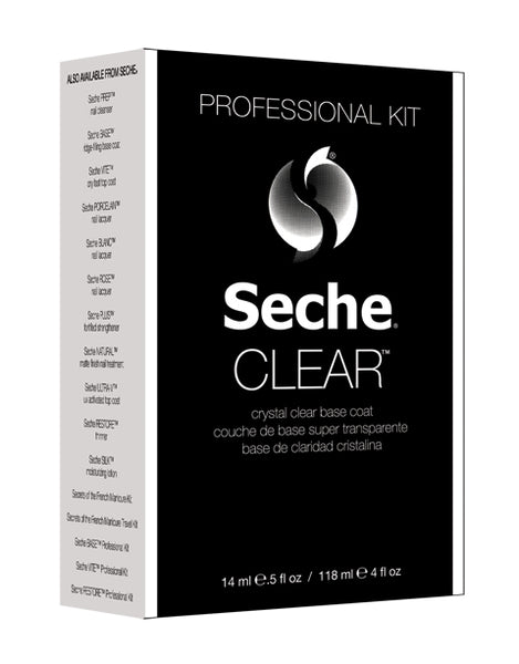 Seche Clear Base Coat - Professional Kit 4oz + .5oz