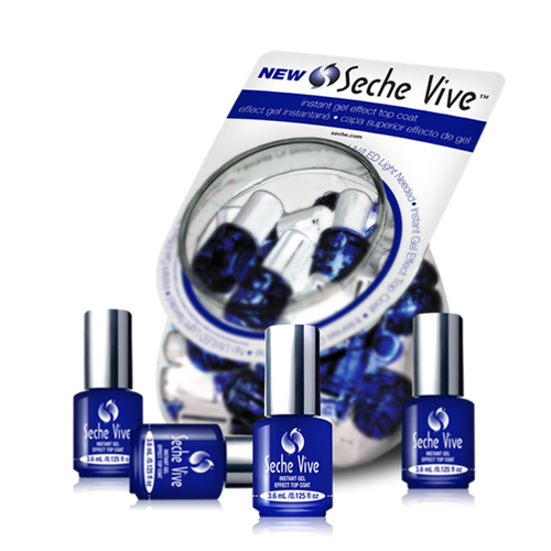 Seche Vive Gel Effect Top Coat 0.125 oz
