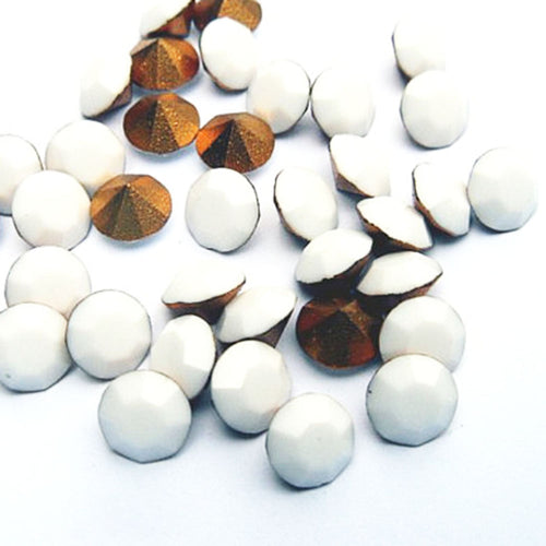 Swarovski Crystals 1088 - White Alabaster SS29 - 9pcs