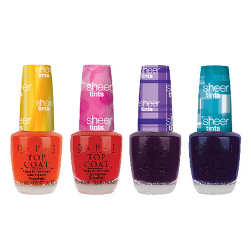 OPI - Sheer Tints Collection - Color Tinted Top Coats