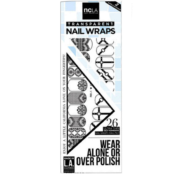 NCLA - Leather & Lace - Nail Wraps