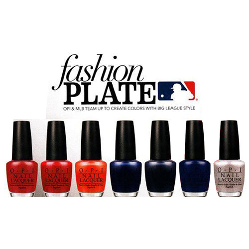 OPI - Fashion Plate MLB Collection - 7 Bottles