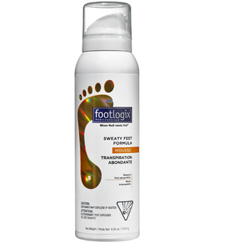 Footlogix - Sweaty Feet Formula - 4.2 oz